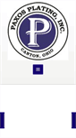 Mobile Screenshot of paxosplating.com
